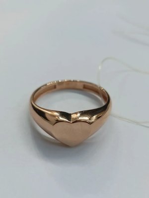 Кольцо из красного золота 6