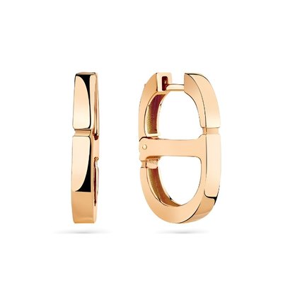 Серьги из красного золота 1