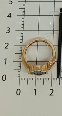 Кольцо из красного золота с ониксом 6
