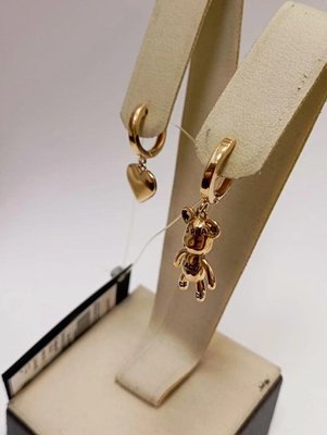 Серьги из красного золота 4