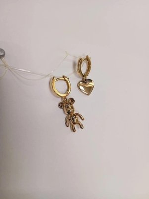 Серьги из красного золота 5