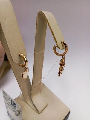 Серьги из красного золота 3