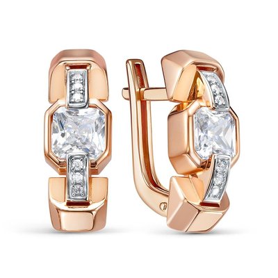 Золотые серьги 585 пробы 1