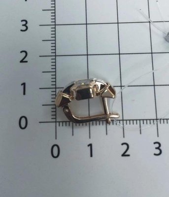 Золотые серьги 585 пробы 4