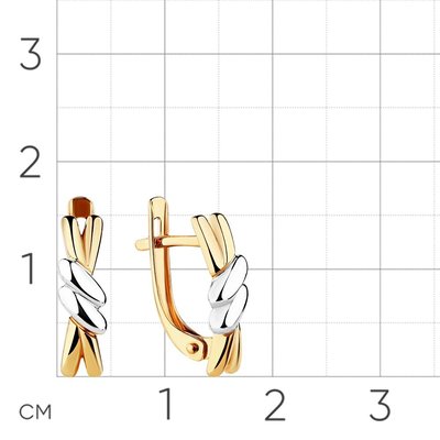 Серьги из красного золота 6