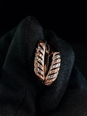 Серьги из красного золота 4