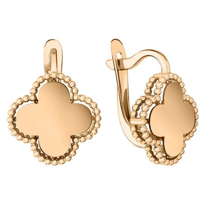 Серьги из красного золота 1
