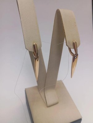Серьги из красного золота  2