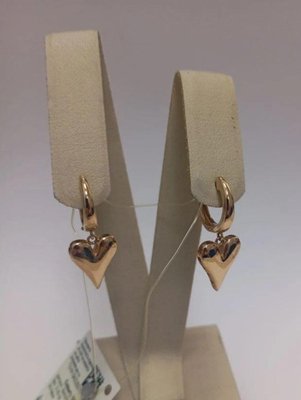 Серьги из красного золота  2