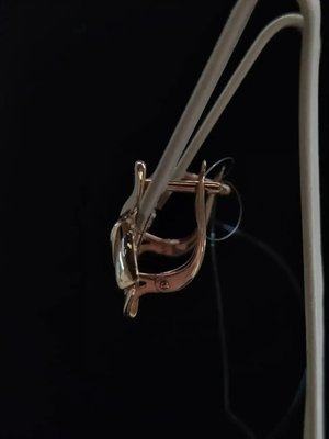 Серьги из красного золота 3