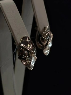 Серьги из красного золота 2