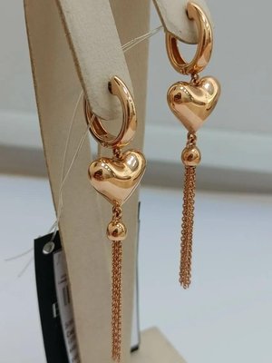 Серьги из красного золота  3