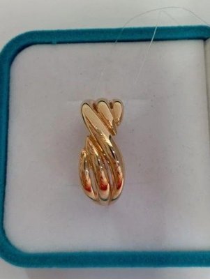 Кольцо из красного золота 4