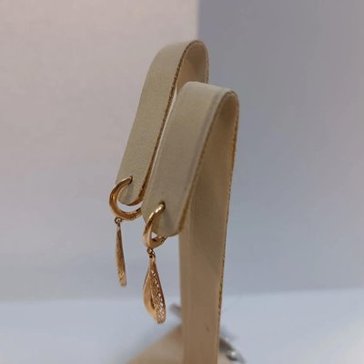 Серьги из красного золота  3