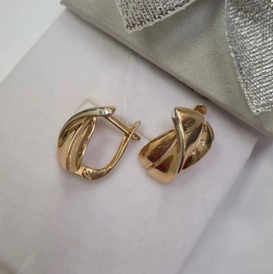 Серьги из красного золота 3