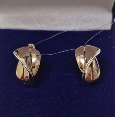 Серьги из красного золота 2