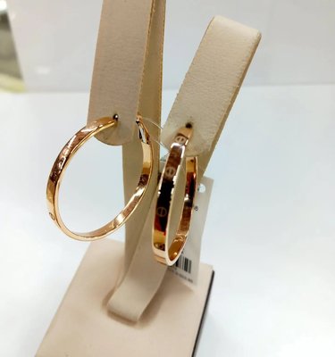 Серьги-конго из красного золота 2