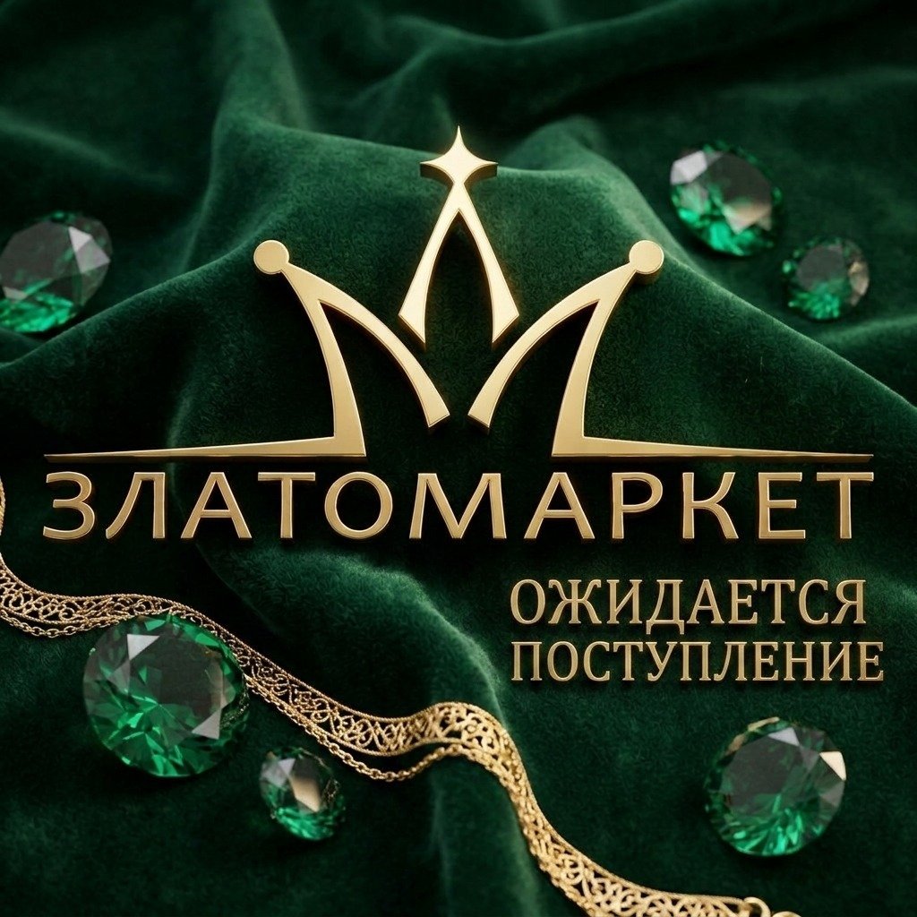 Перстень из красного золота с бриллианитом и фианитами