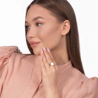 Кольцо из красного золота 3